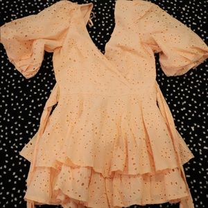 Showpo peach romper